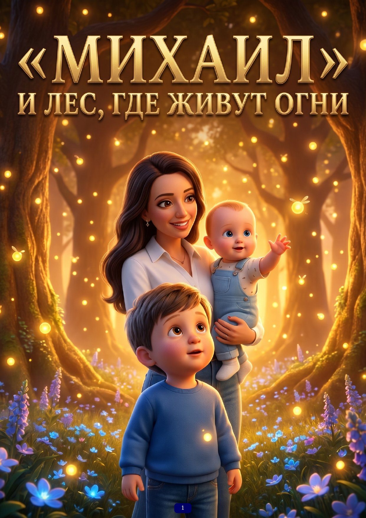 Тёплая книга для малыша с братиком